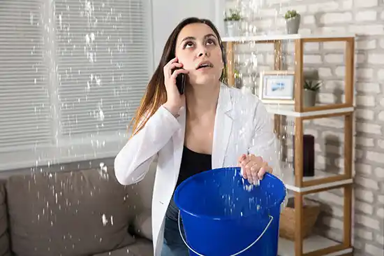 water damage restoration service North Shore Country Club